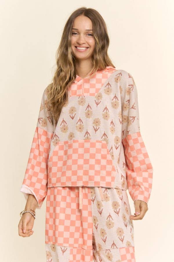 Retro Checkered Lounge Set