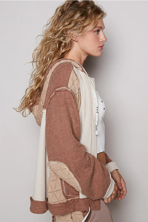 Quilted Thermal Hoodie Jacket