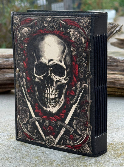Leather Journal Celestial Sun Moon