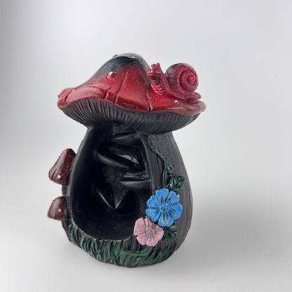 Mushroom Backflow Cone Incense Burner