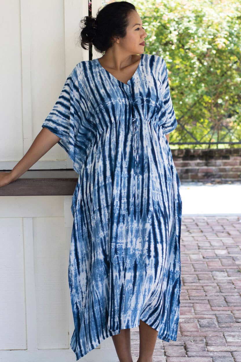 Shibori Kaftans
