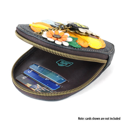 Mini Coin Purse Keychain - Bee Hive