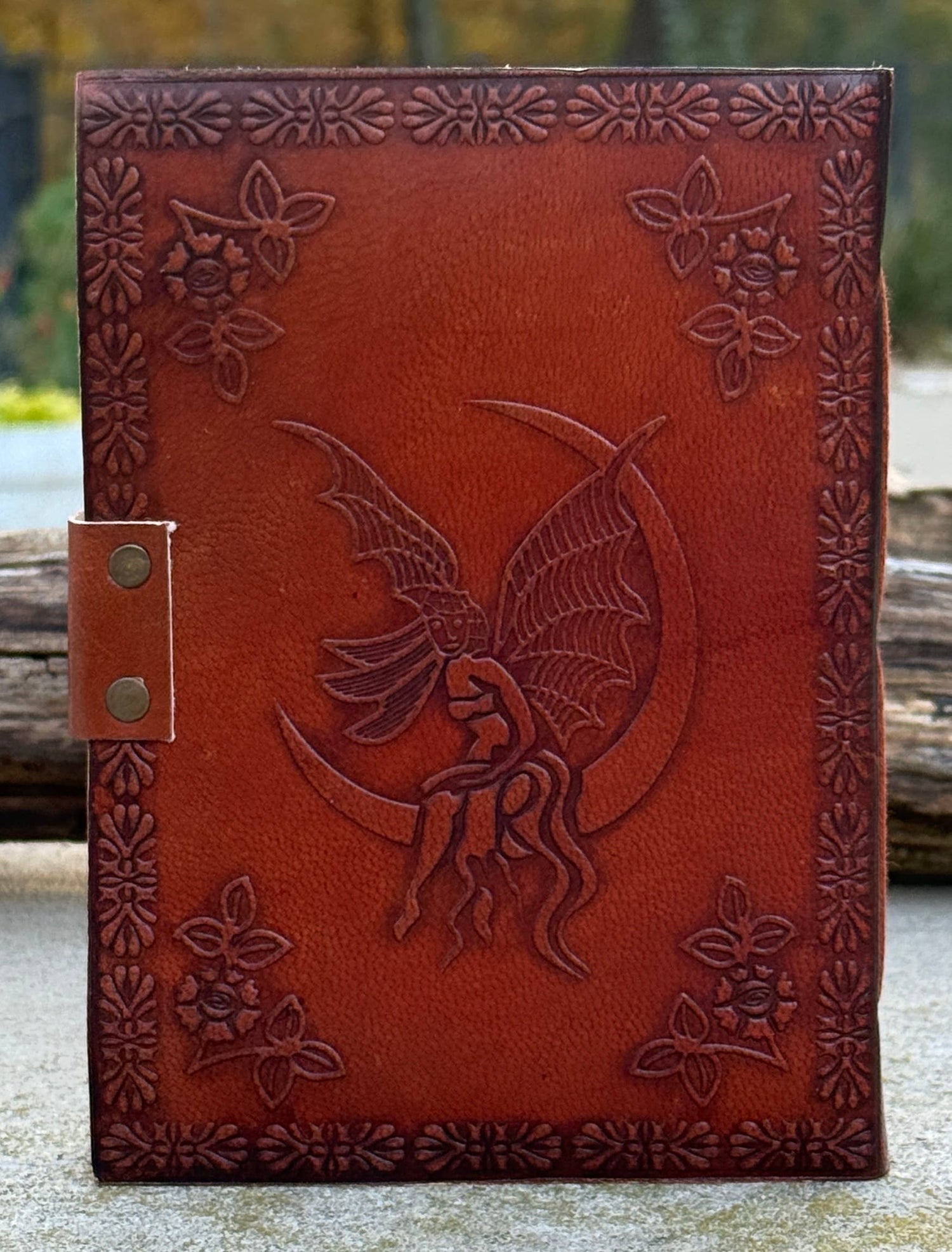 Angel Leather Journal Embossed