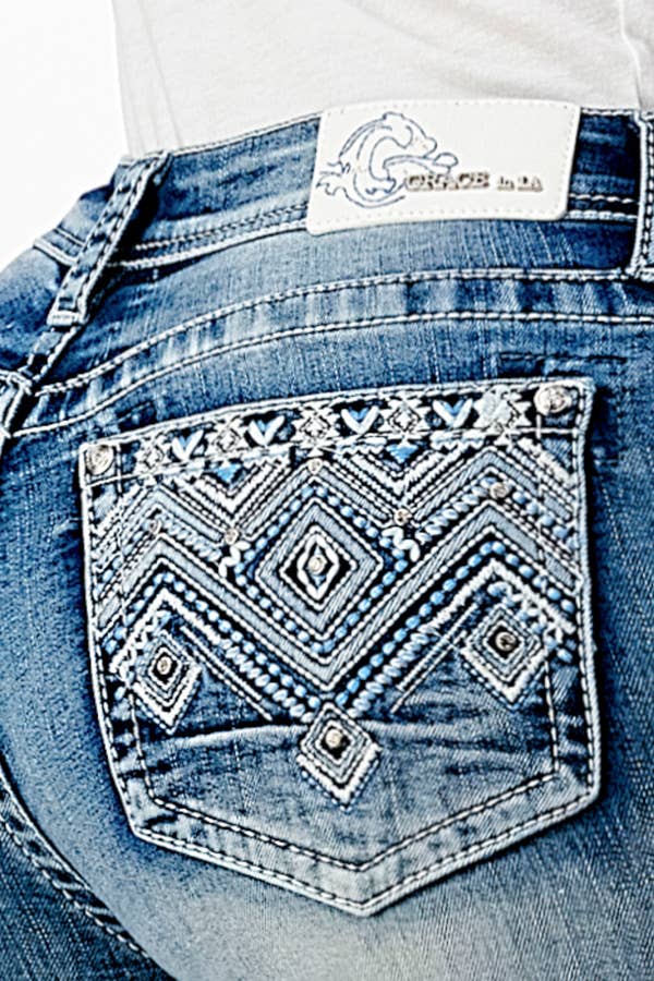 Aztec Modify Mid-Rise Boot cut 34&quot;
