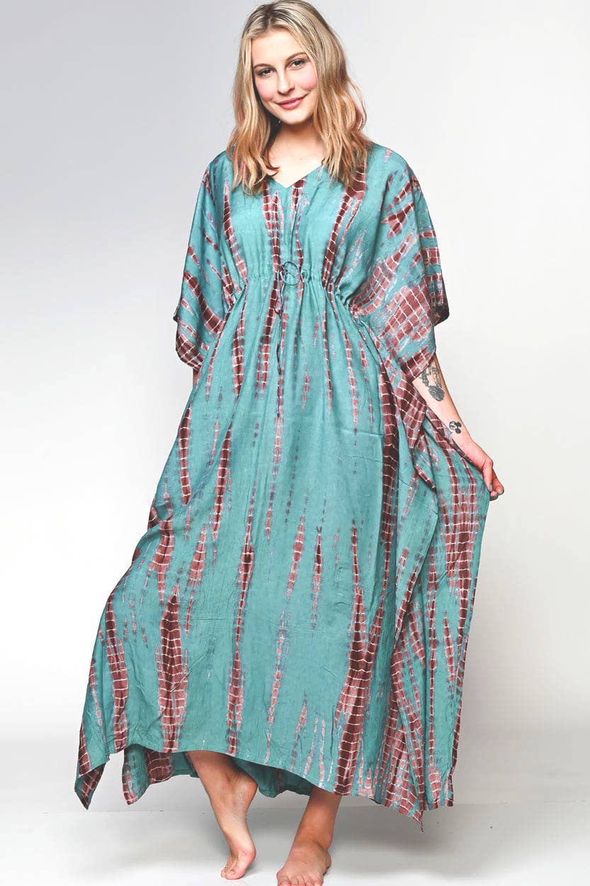 Shibori Kaftans