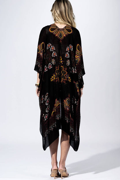 Ember Medallion Kimono