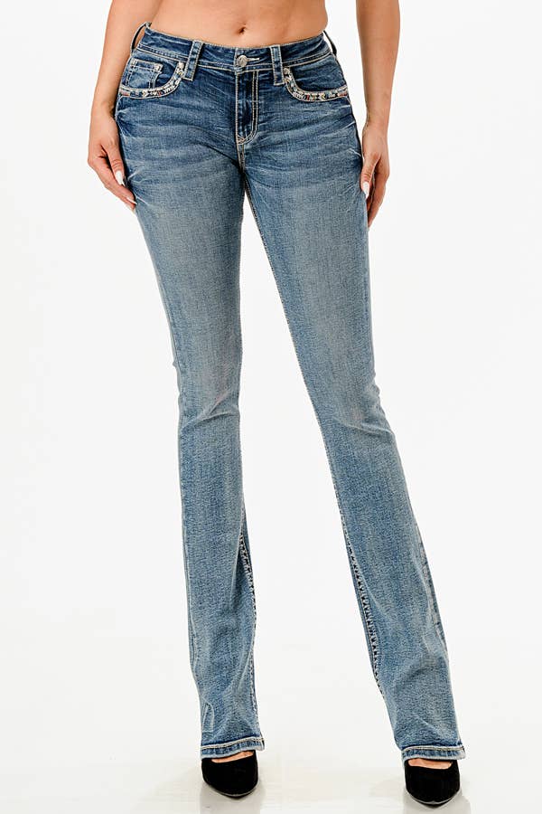 Aztec Modify Mid-Rise Boot cut 34&quot;