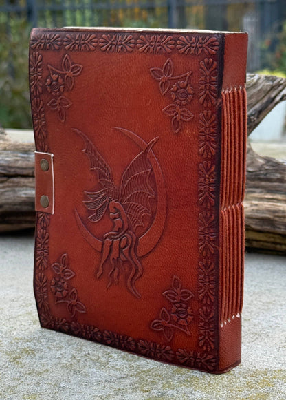 Angel Leather Journal Embossed