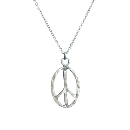 Peace Symbol Necklace