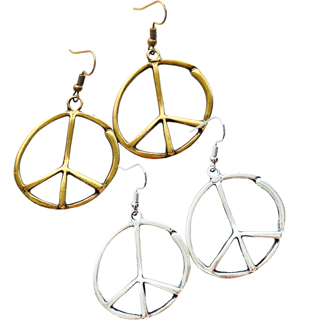 Peace Sign Earrings