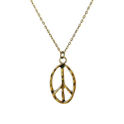 Peace Symbol Necklace