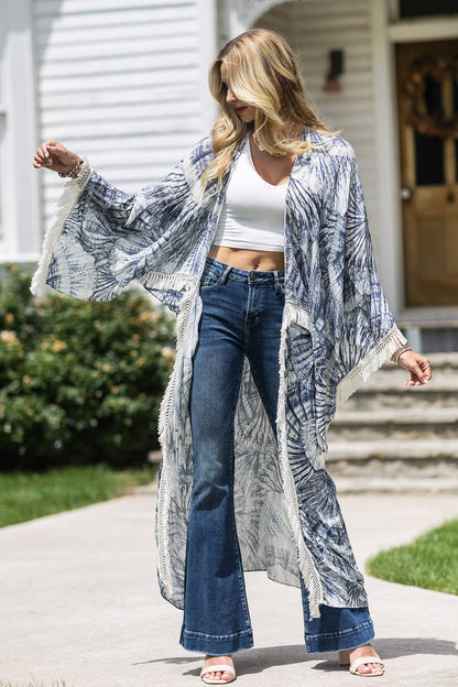 Indigo Hand Kimono