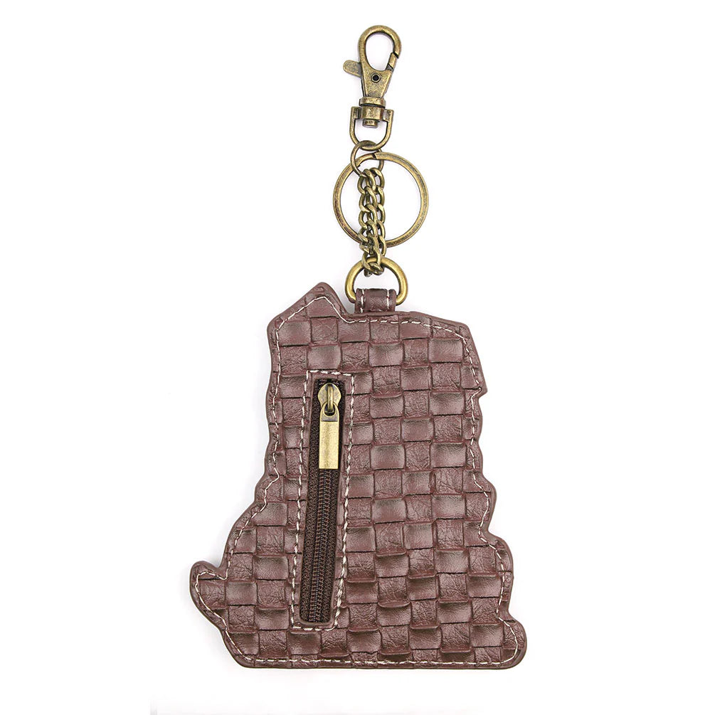 Key Fob/Coin Purse - Bulldog