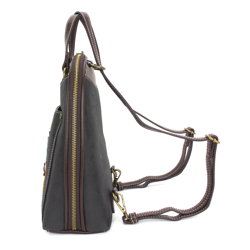 Convertible Backpack Purse - Dragonfly