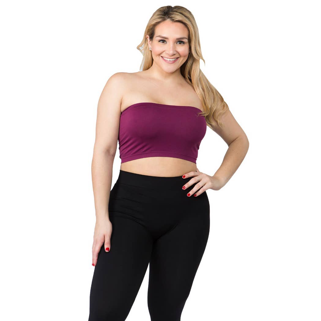 Bandeau Tube Top Plus