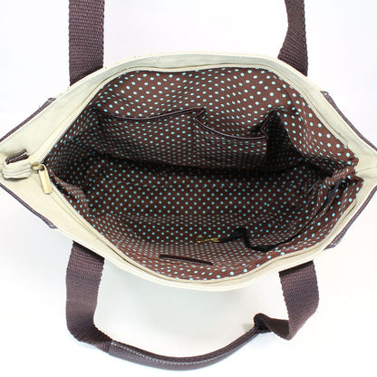 Safari Canvas Tote - Bird