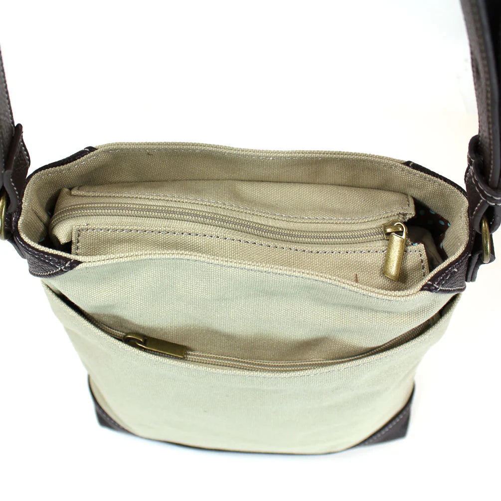 Canvas Crossbody - Giraffe