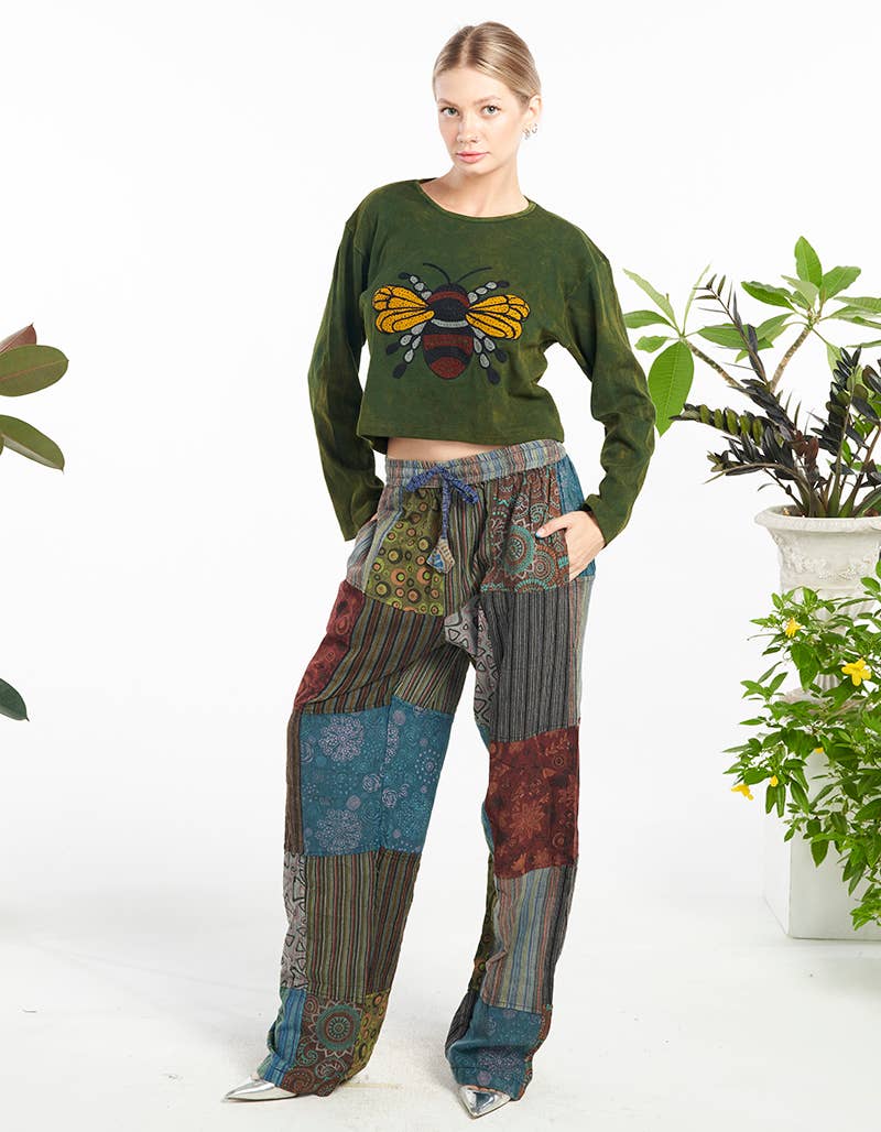 Patchwork Pants