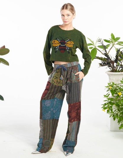 Patchwork Pants