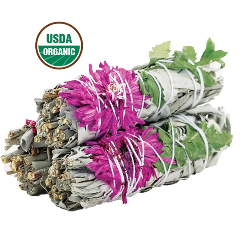 Smudge Stick White Sage &amp; Dahlia