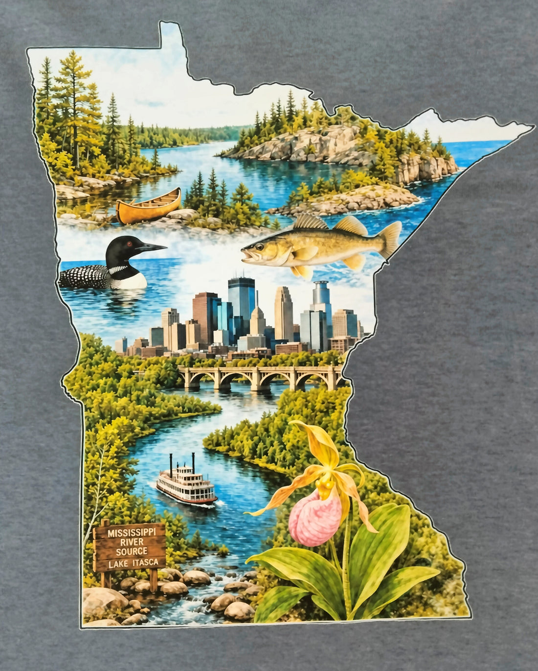 MN Mississippi River T-Shirt