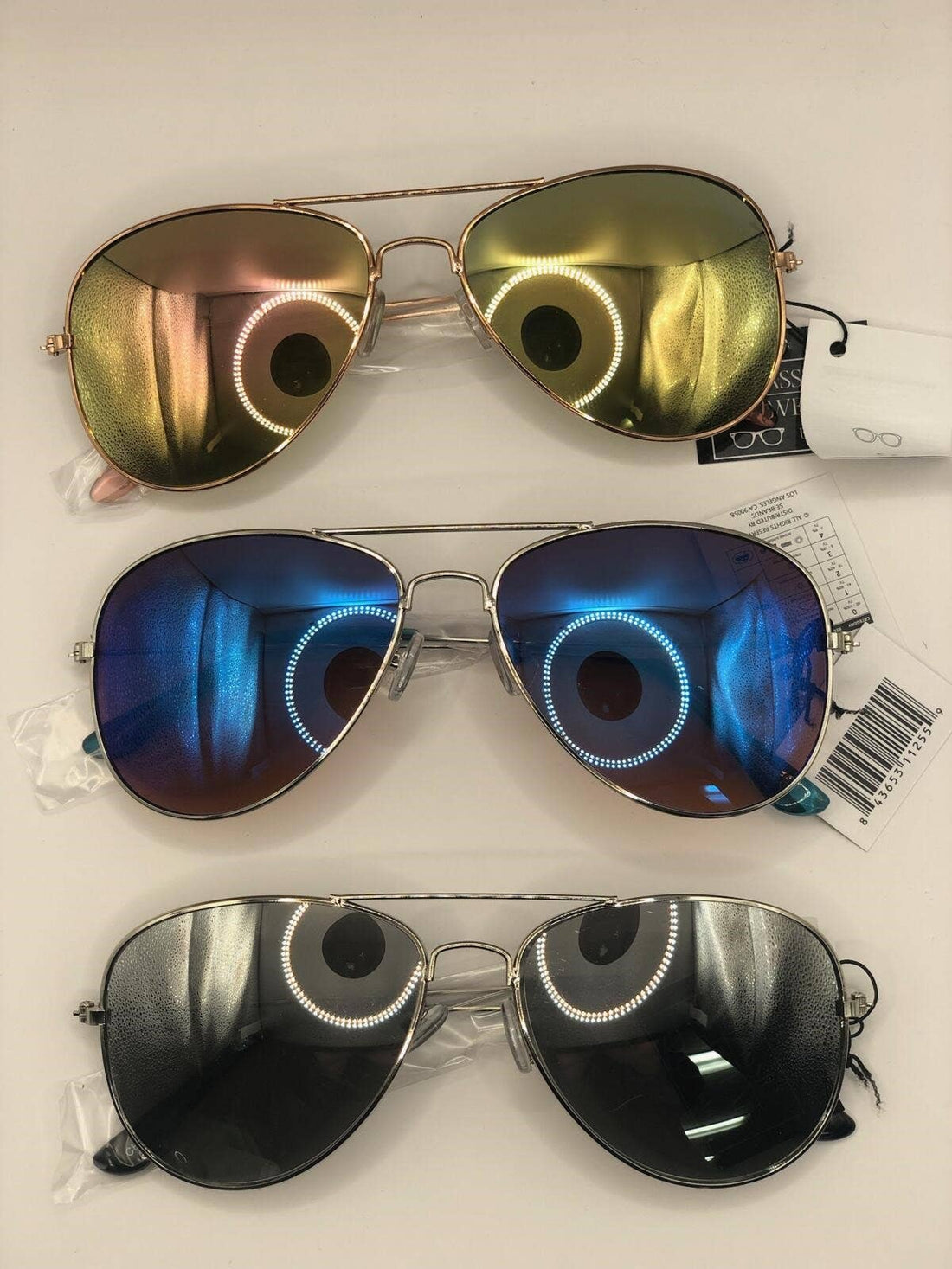 TRANSLUCENT AVIATORS: Mirrored