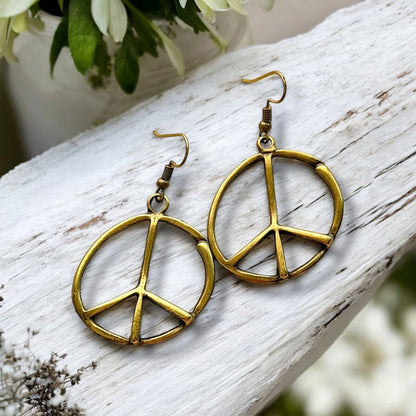 Peace Sign Earrings