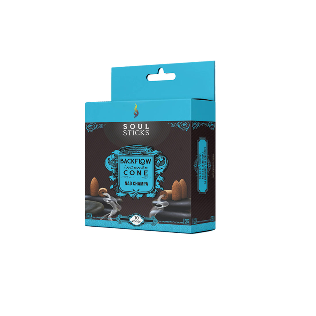 Soul Sticks - Nag Champa Backflow Cones (12)