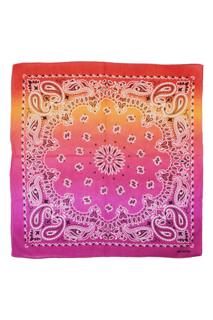 Paisley Print Square Bandanas