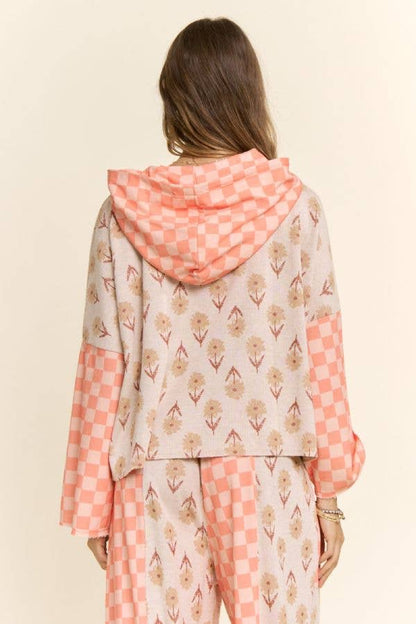 Retro Checkered Lounge Set