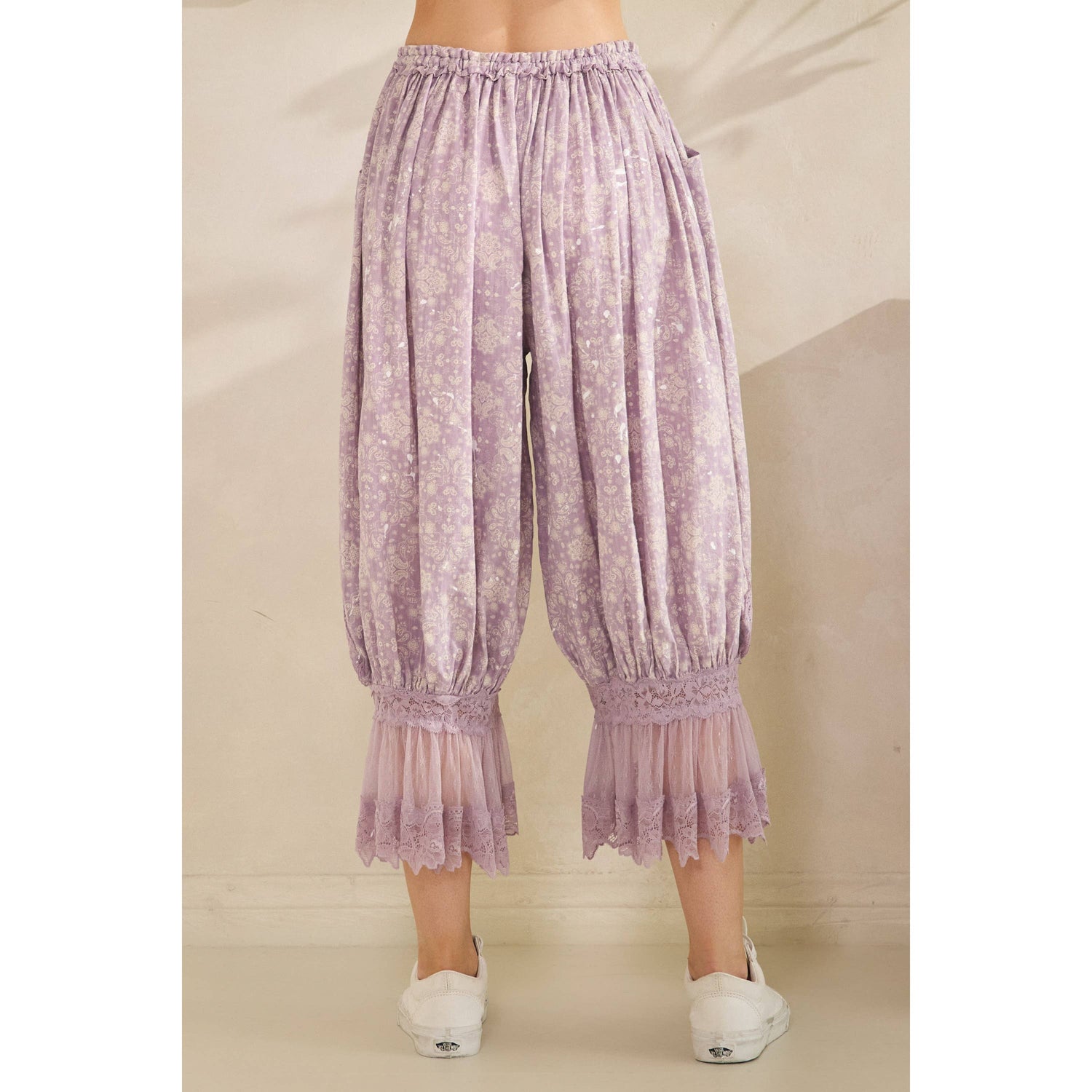 PAISLEY PRINTED BLOOMER PANTS