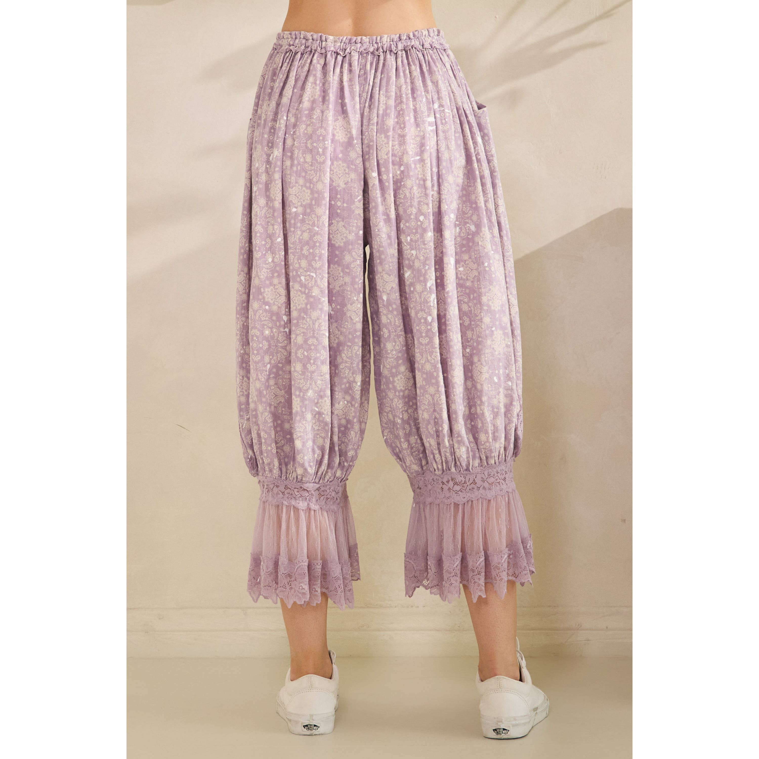 PAISLEY PRINTED BLOOMER PANTS