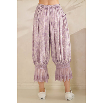 PAISLEY PRINTED BLOOMER PANTS