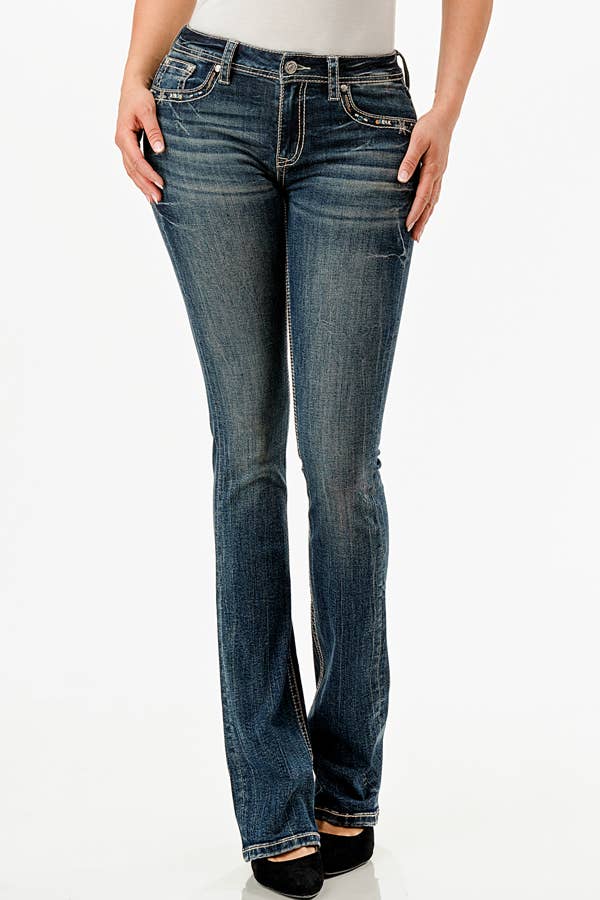 Aztec Modify Mid-Rise Boot cut 30&quot;