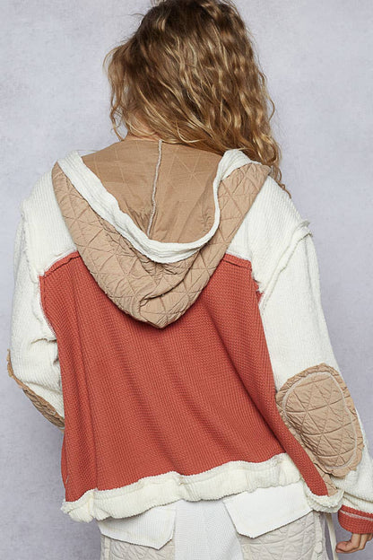 Quilted Thermal Hoodie Jacket