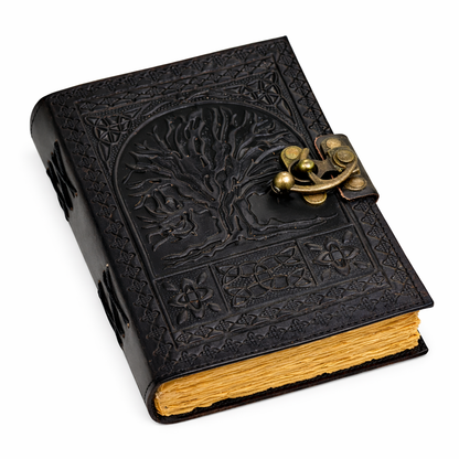 Leather Embossed Journal - Tree of Life (5 x 7 in.)