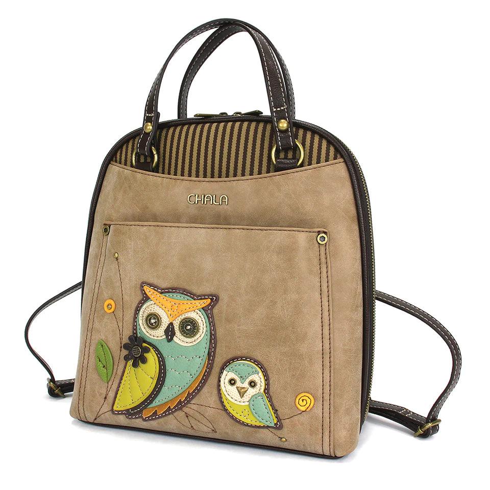 Convertible Backpack Purse Owl - Random Hippie