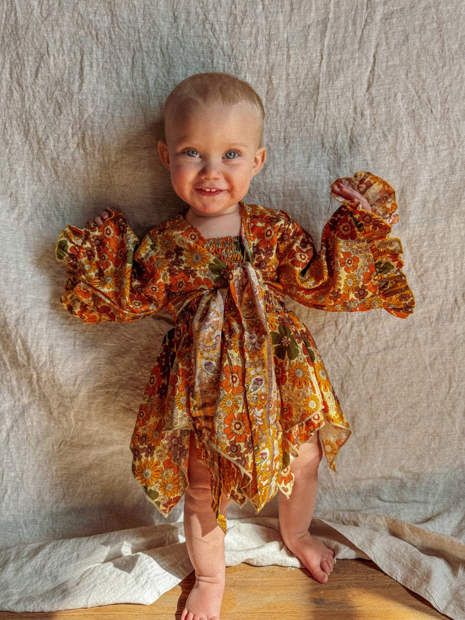 Mini Fairy Dream Dress - Honey Bee - 12-24M - Organic Clothing - Gardenbelle Shop Mini Fairy Dream Dress - Honey Bee - 12-24M - Organic Clothing - Gardenbelle Shop