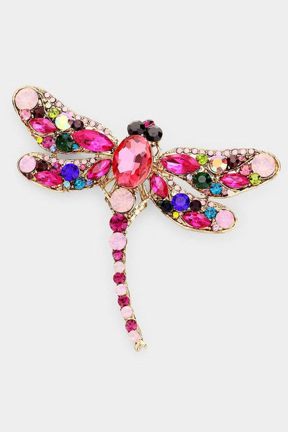 Dragonfly Brooch - Random Hippie