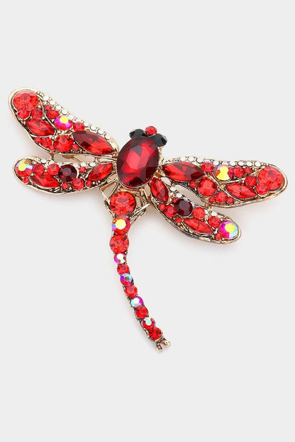 Dragonfly Brooch - Random Hippie