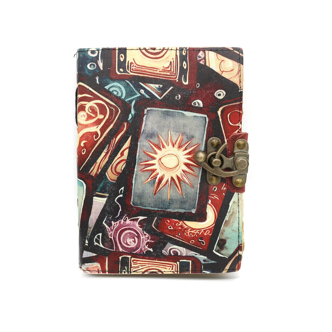 Mystical Deck Blank Leather Journal