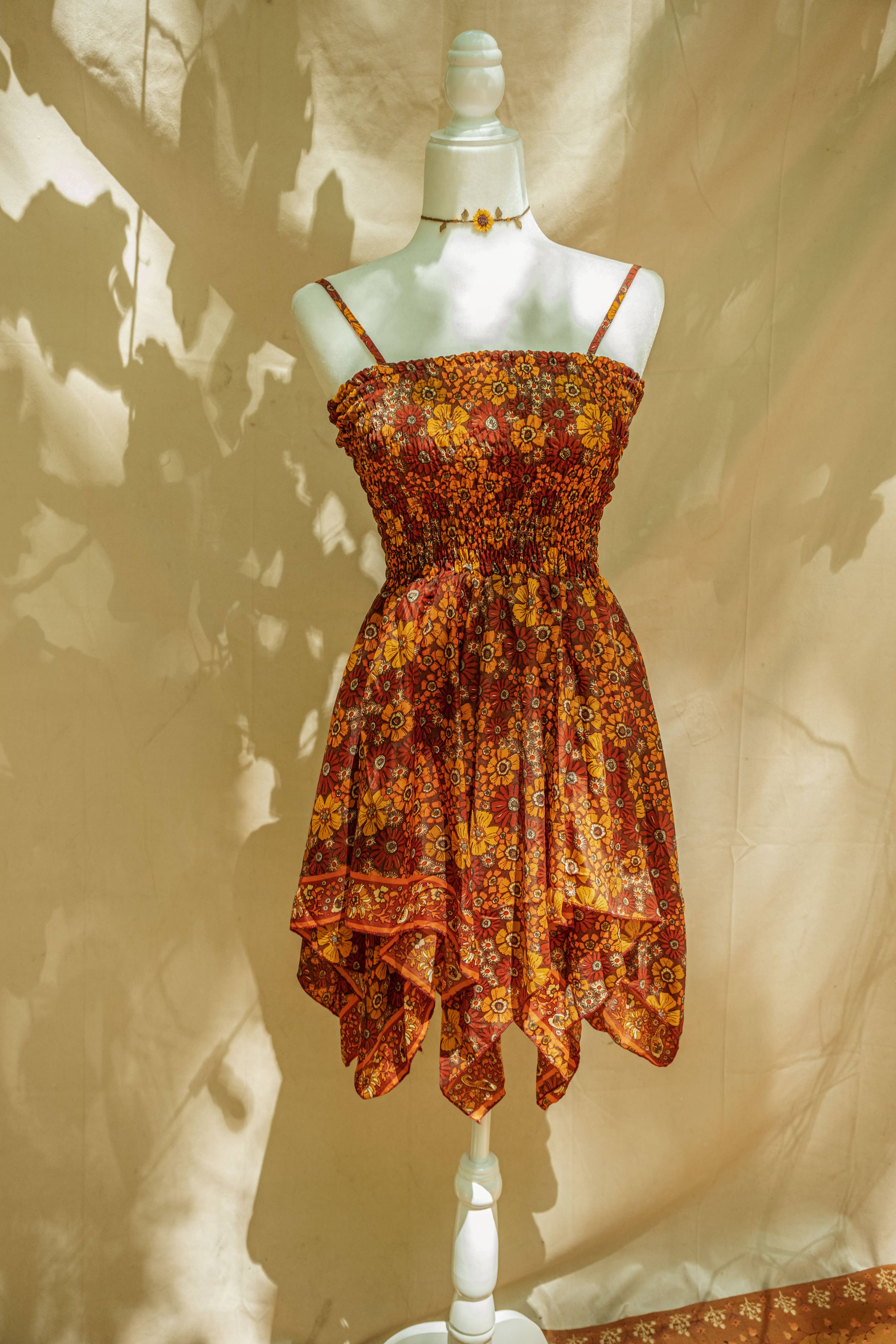 Hippie Bohemian Fairy Dress Honey Bee / Plus Hippie Bohemian Fairy Dress Honey Bee / Plus