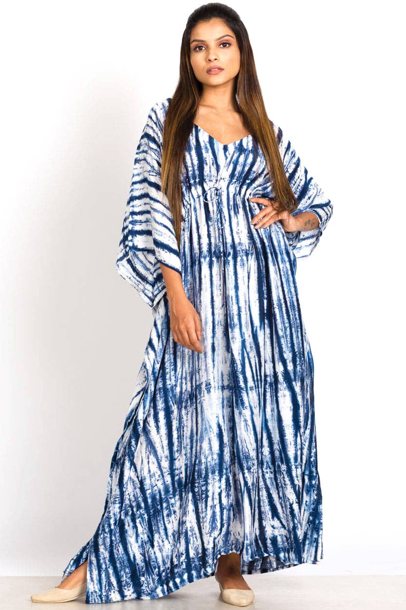 Shibori Kaftans