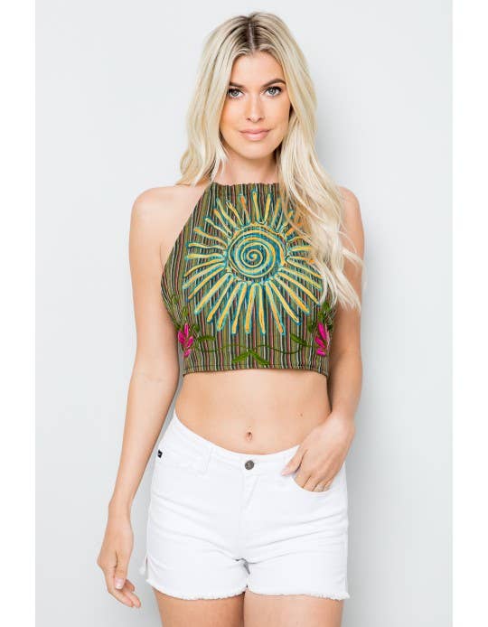 Halter Crop Top