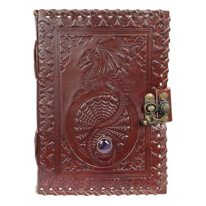 7&quot; Embossed Leather Journals - Random Hippie
