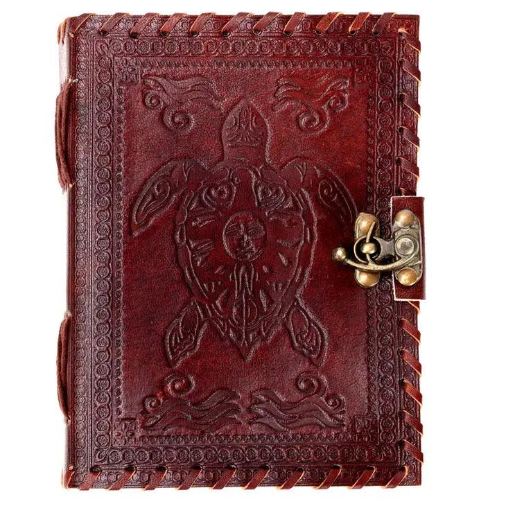 7&quot; Embossed Leather Journals - Random Hippie