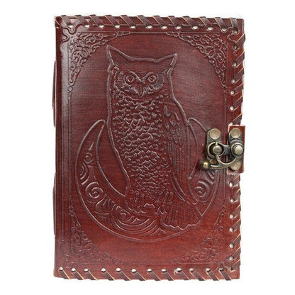 7&quot; Embossed Leather Journals - Random Hippie