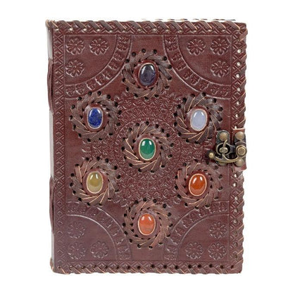 7&quot; Embossed Leather Journals - Random Hippie