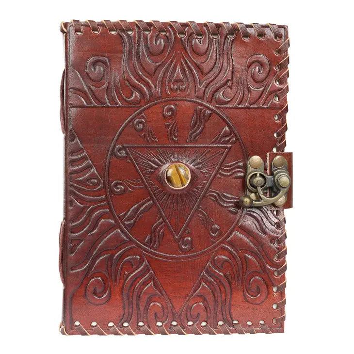 7&quot; Embossed Leather Journals - Random Hippie