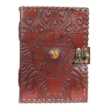 7&quot; Embossed Leather Journals - Random Hippie